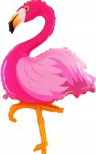 Accessoires:Balloon foil Flamingo ca. 110cm 