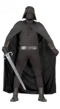 Dark Lord 2nd Skin men's costume:black 
