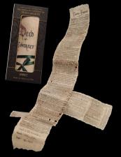 Der Hobbit: Mini Replik Bilbo's Vertrag:beige 