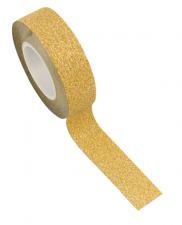 Accessoires:Glitzerband :10m x 1.5cm, gold 