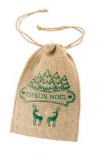 Kleiner Jutensack Joyeux Noel:natur