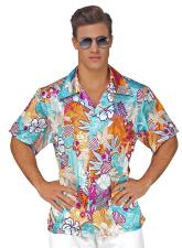 Hawaiian shirt Satin:colorful 