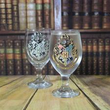 Harry Potter: Glass with color changing effect Hogwarts:0,4 Liter, transparent 