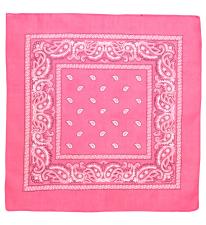 Bandana Tuch:55 x 55 cm, rosa 