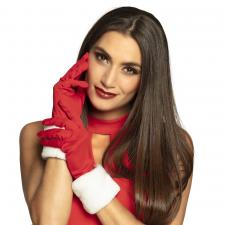 Handschuhe Weihnachten:rot