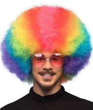 Accessoires:Wig Clown Rainbow deluxe:colorful 