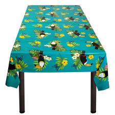 Accessoires:Hawaii Tischdecke Tukan:130 x 180 cm, mehrfarbig 