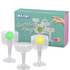 Sparkling pong drinking game 