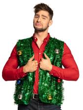 Vest Christmas Tree:green 