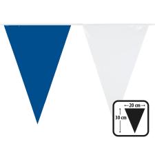 Accessoires:Décoration Oktoberfest Guirlande Fanions: Ambiance festive pour fête de la bière:10 m / 30 x 20 cm, bleu/blanc 