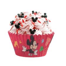 Mickey Mouse Muffinförmchen:25 Stück, 5 x 3 cm, mehrfarbig 