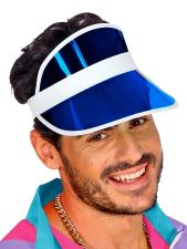 Accessoires:Cap 80s/Disco:blue 