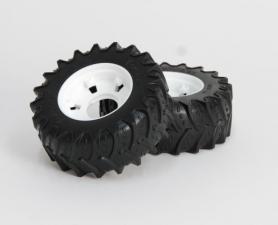 BRUDER: Vorderräder rechts und links Steyr 6300 Terrus 