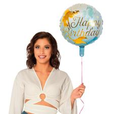 Accessoires:Folienballon Meerjungfrau Happy Birthday, zweiseitig bedruckt:45 cm, mehrfarbig 