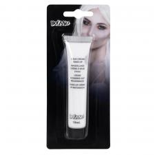 Tube de crème de maquillage à base d'eau Halloween:19 ml, blanc 