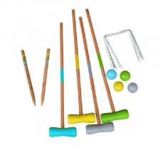HAPPY PEOPLE: Croquet game for 4 players 