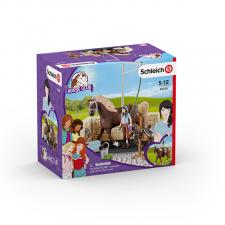 SCHLEICH: Box de lavage pour chevaux avec Emily Luna du Horse Club