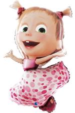 Mascha und der Bär Folienballon: Geburtstag Partydekoration:105 cm 