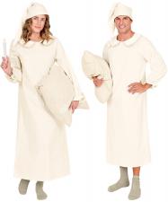 Vintage Nachthemd mit Mütze 