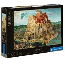 Puzzle Bruegel, Tower of Babel 1500: Clemetoni Puzzle:59 x 84.5cm 