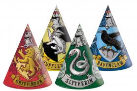 Harry Potter Hogwarts House Party Hats:FSC:6 Item 
