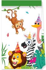 Safari Paper party bags :FSC certified:4 Item 
