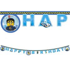 Lego City Police Happy Birthday Guirlande: Décoration de fête pour enfants:200 cm, multicolore 