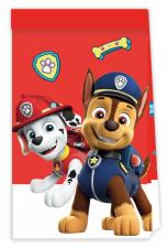 Accessoires:Paw Patrol Gift bags Chase Marshall:FSC certified:4 Item, red/white 