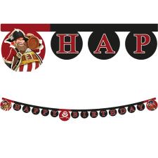 Pirates Happy Birthday garland:2 m, multicolored 