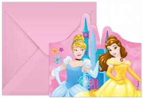 Accessoires:Disney Princess Invitation cards:FSC certified:6 Item 
