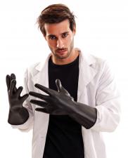 Labor Handschuhe:schwarz