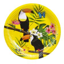 Hawaii Party plates Toucan:10 Item, 23 cm 