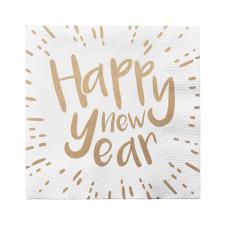 Happy New Year Napkins:20 Item, 33 x 33 cm