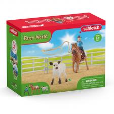 SCHLEICH: Team Roping avec Cowgirl 