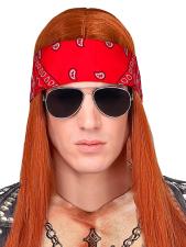 Bandana headband:red 