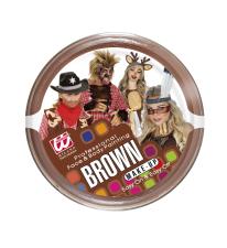 Crème de maquillage en pot:marron 