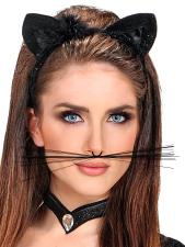 Accessoires:Moustaches de chat:noir 