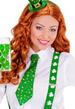 Accessoires:St. Patrick's Day Krawatte:grün 