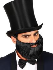 Beard and mustache: for different characters:black 