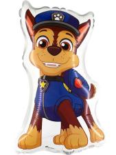 Mini foil balloon Paw Patrol Chase: with stick for holding 