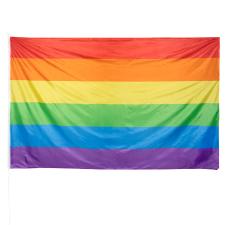 Fahne Regenbogen XXL:200 x 300 cm, bunt 