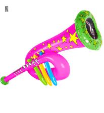 Inflatable tuba:63 cm, pink 