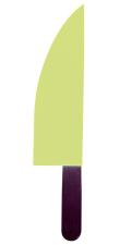 Grand couteau, glow in the dark:49 cm 