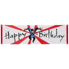 Ninja Happy Birthday Banner: Party Dekoration:180 x 50 cm 