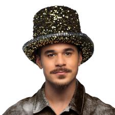 Hut Desert party:gold/schwarz 