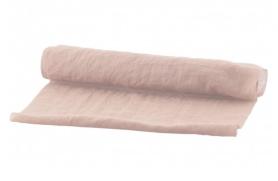 Chemin de table Pastel:3 m x 28 cm, rose 