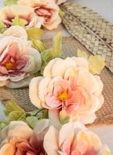 Accessoires:Guirlande de roses:220 cm, multicolore 