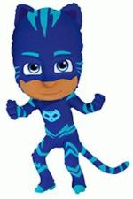Folienballon PJ Masks Catboy:105 cm, blau 
