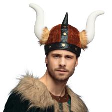 Chapeau Viking Barbarian:marron 