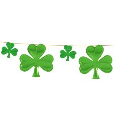 Accessoires:Foliengirlande St. Patrick's Day:3 m, grün 